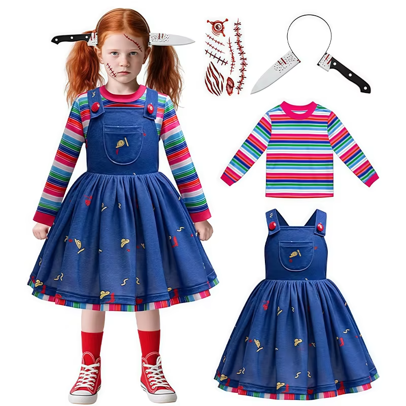 Killer Doll Dress Costume Set
