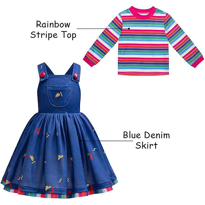 Killer Doll Dress Costume Set