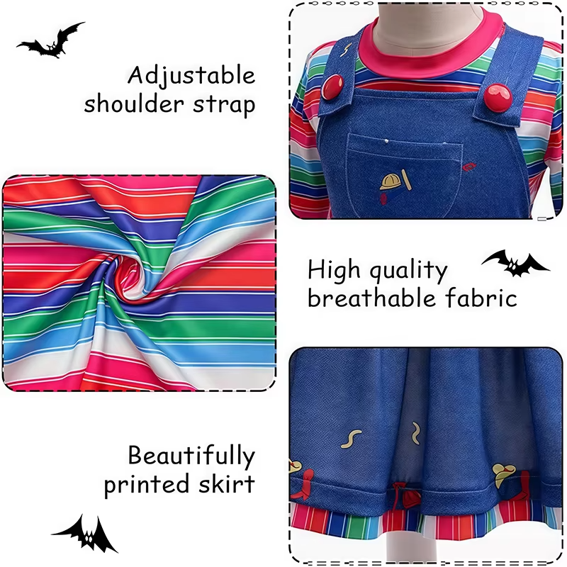 Killer Doll Dress Costume Set