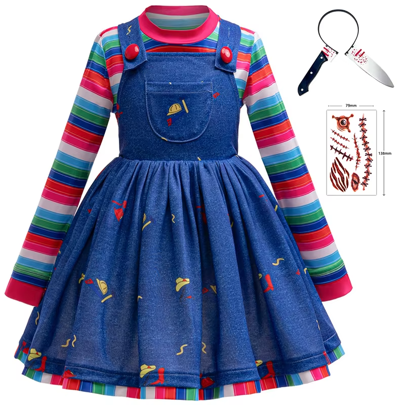 Killer Doll Dress Costume Set
