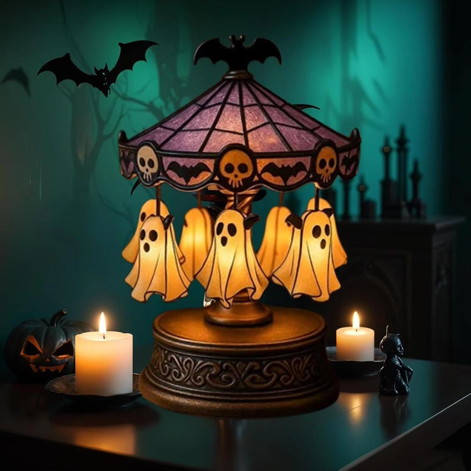 Ghost Carousel Lamp