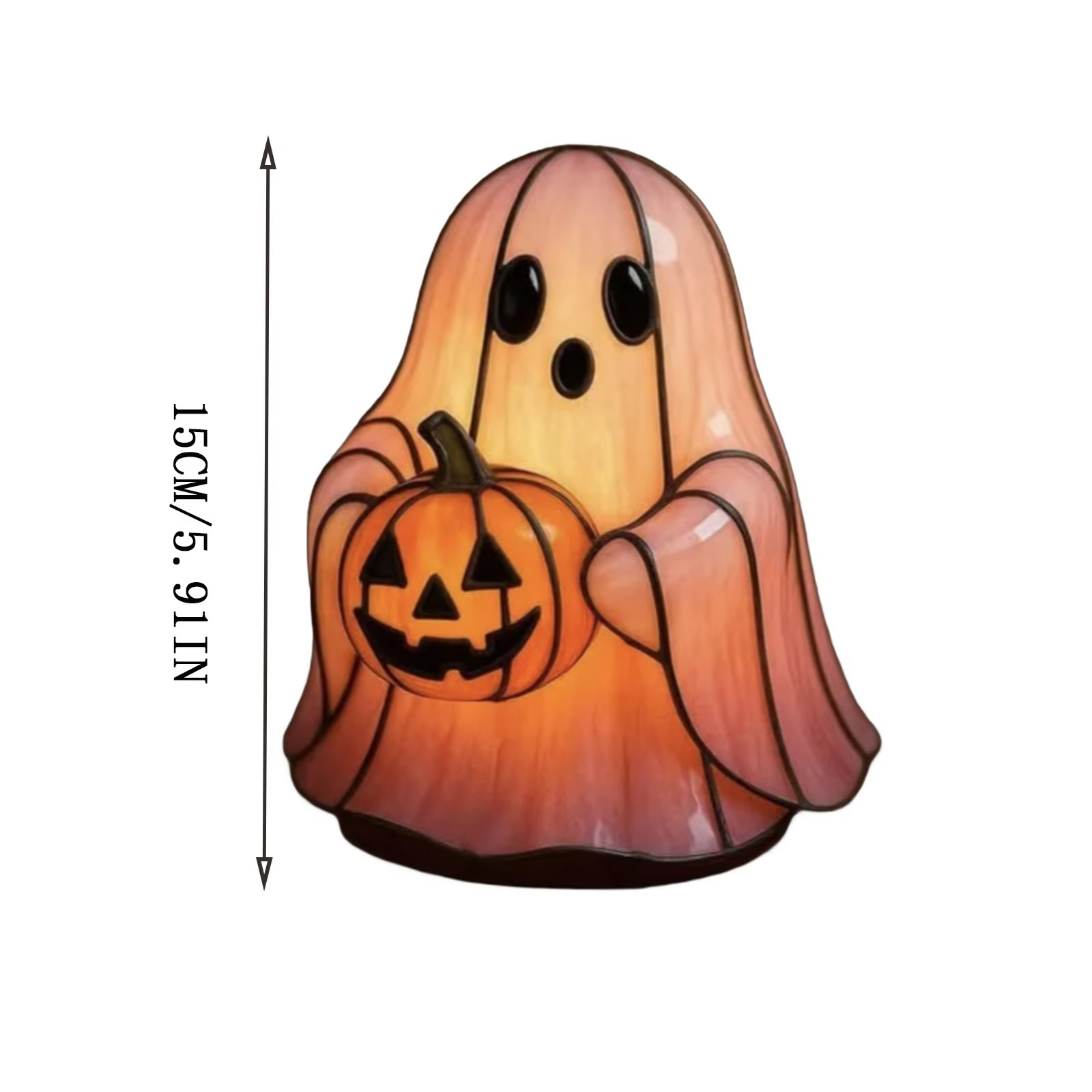 Ghost Stained Glass Style Lamp (3 Options)