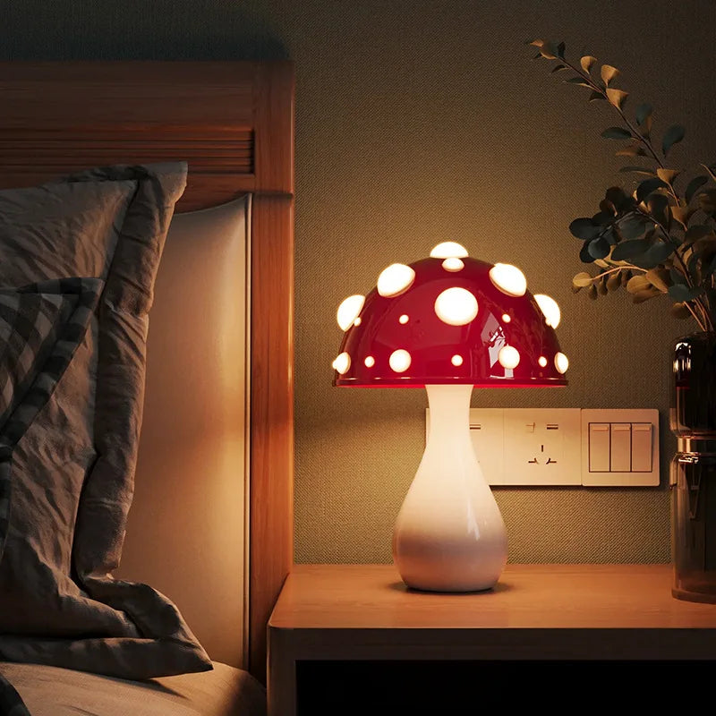 Amanita Mushroom Lamp (3 Colors)