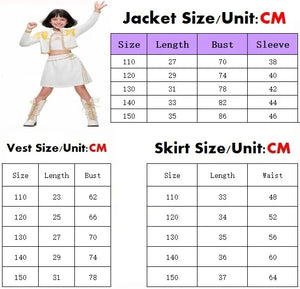 Starlight Performer Cosplay Costume Set (3 Options) Children's Size Optional Wig