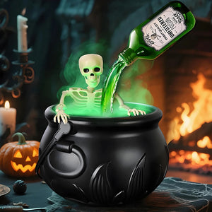 Floating Potion Bottle Brew Fog LED Cauldron (2 Options)
