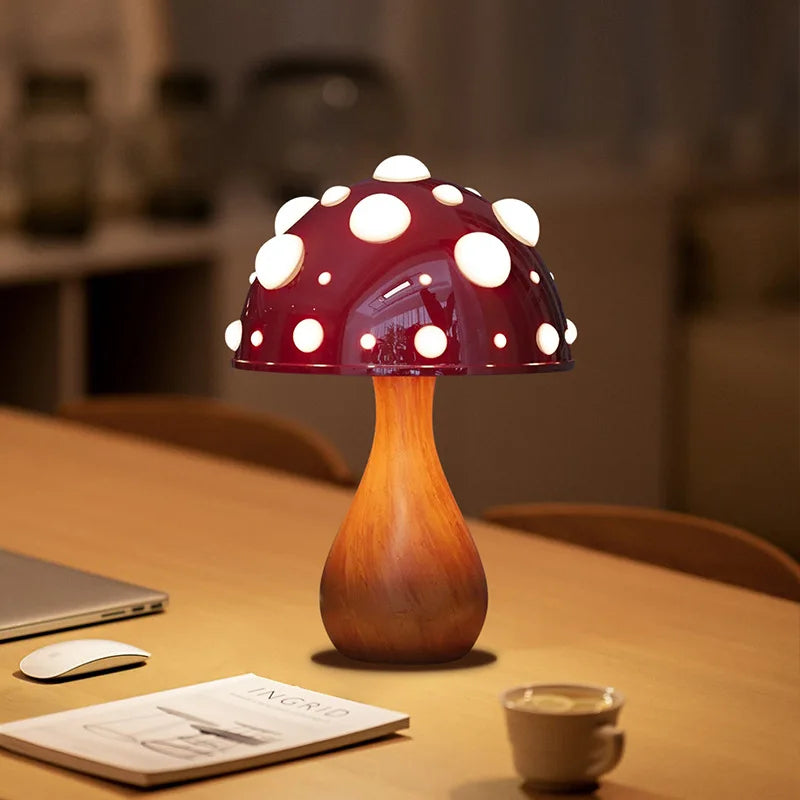 Amanita Mushroom Lamp (3 Colors)