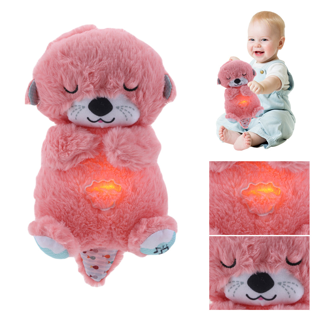 Light Up Otter Baby Soothing Stuffed Animal (10 Colors) 30cm