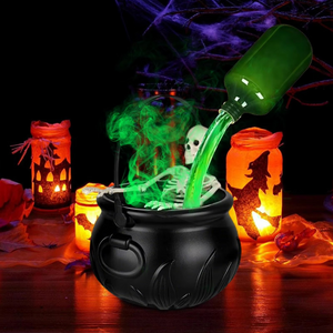 Floating Potion Bottle Brew Fog LED Cauldron (2 Options)