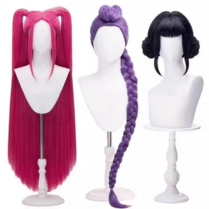 K-Pop Star Black & Gold Premium Cosplay Costume | Optional Wig (S-3XL)