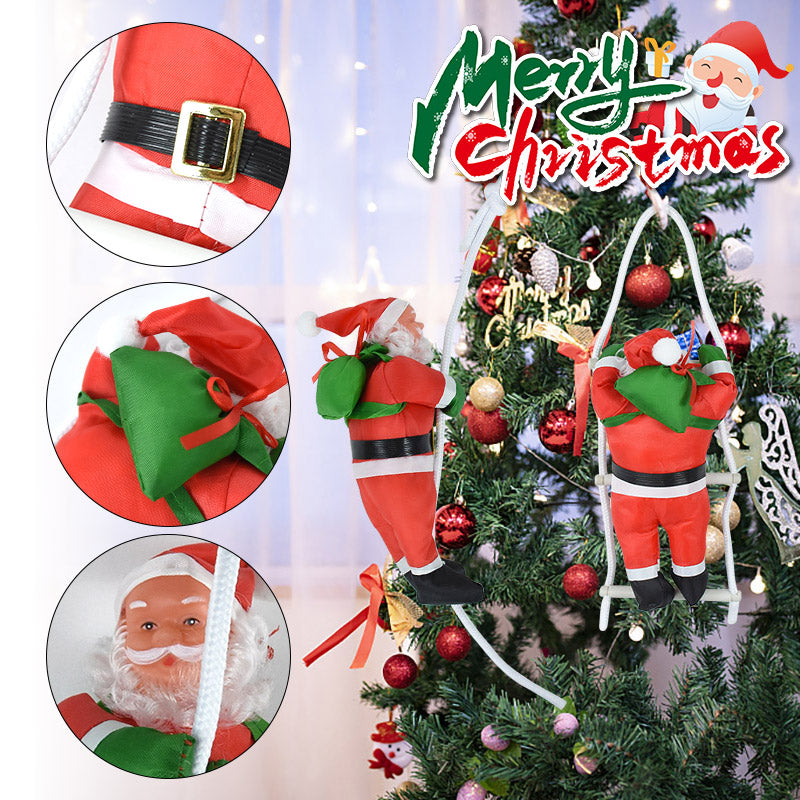 Santa Claus Climbing Hanging Doll (2 Style)