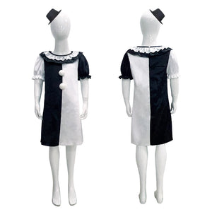 Children's Clown Costume Mime