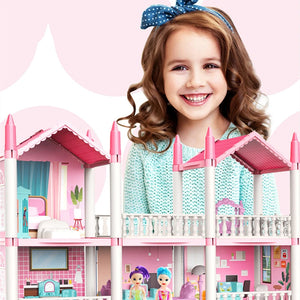 LED Princess Grand Castle Doll House Toy Set