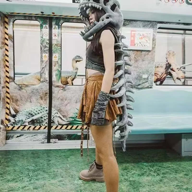 Dino Skeleton Costume (2 Sizes)