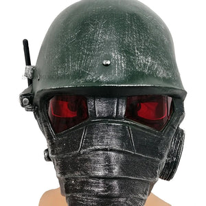 Military Helmet Costume Mask