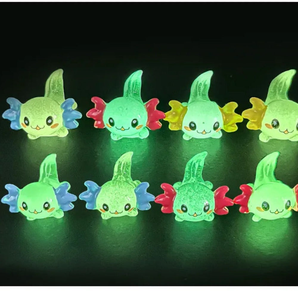 Glow In The Dark Axolotl Miniatures (10PCS-50PCS)