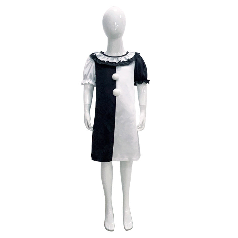 Children's Clown Costume Mime