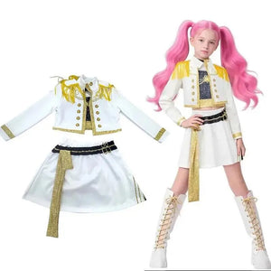 Starlight Performer Cosplay Costume Set (3 Options) Children's Size Optional Wig