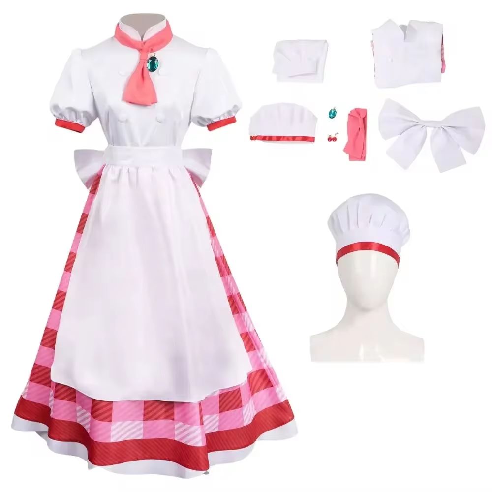 Baker Princess Cosplay Maid Dress Set (S-2XL) Costume