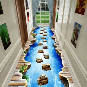 3D Illusion Carpet Runner Rug (5 Options)