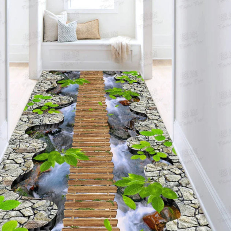 3D Illusion Carpet Runner Rug (5 Options)