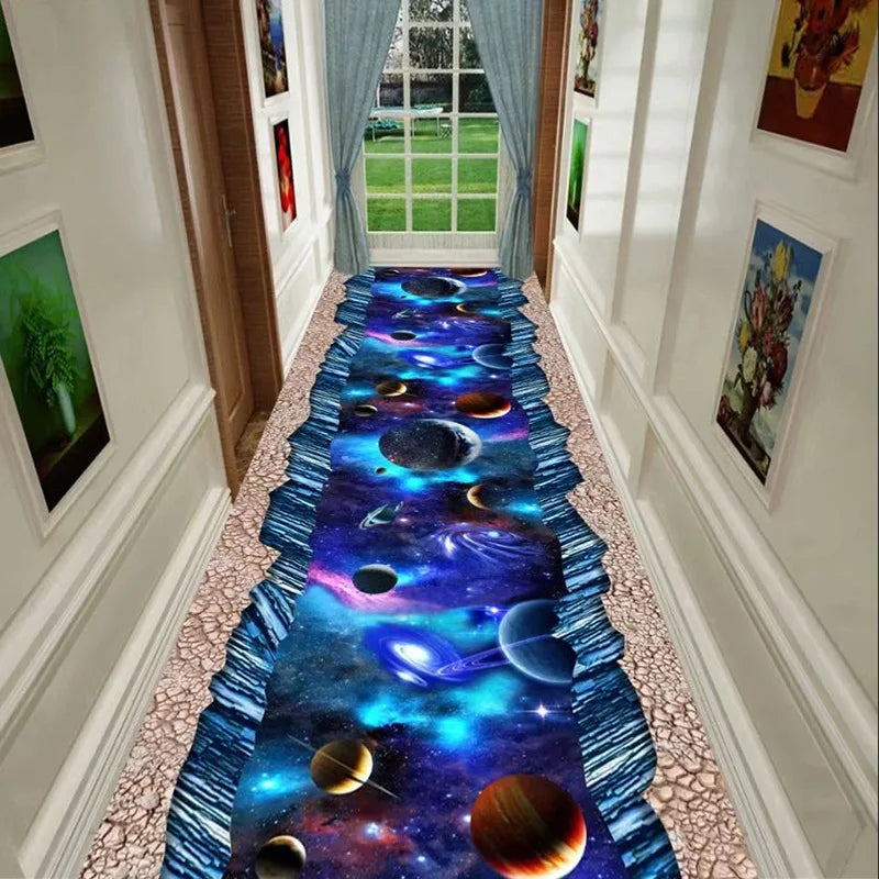 3D Illusion Carpet Runner Rug (5 Options)