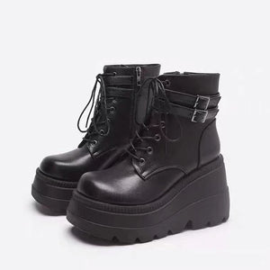 High Heel Chunky Platform Boots (10 Colors) Size 5-11