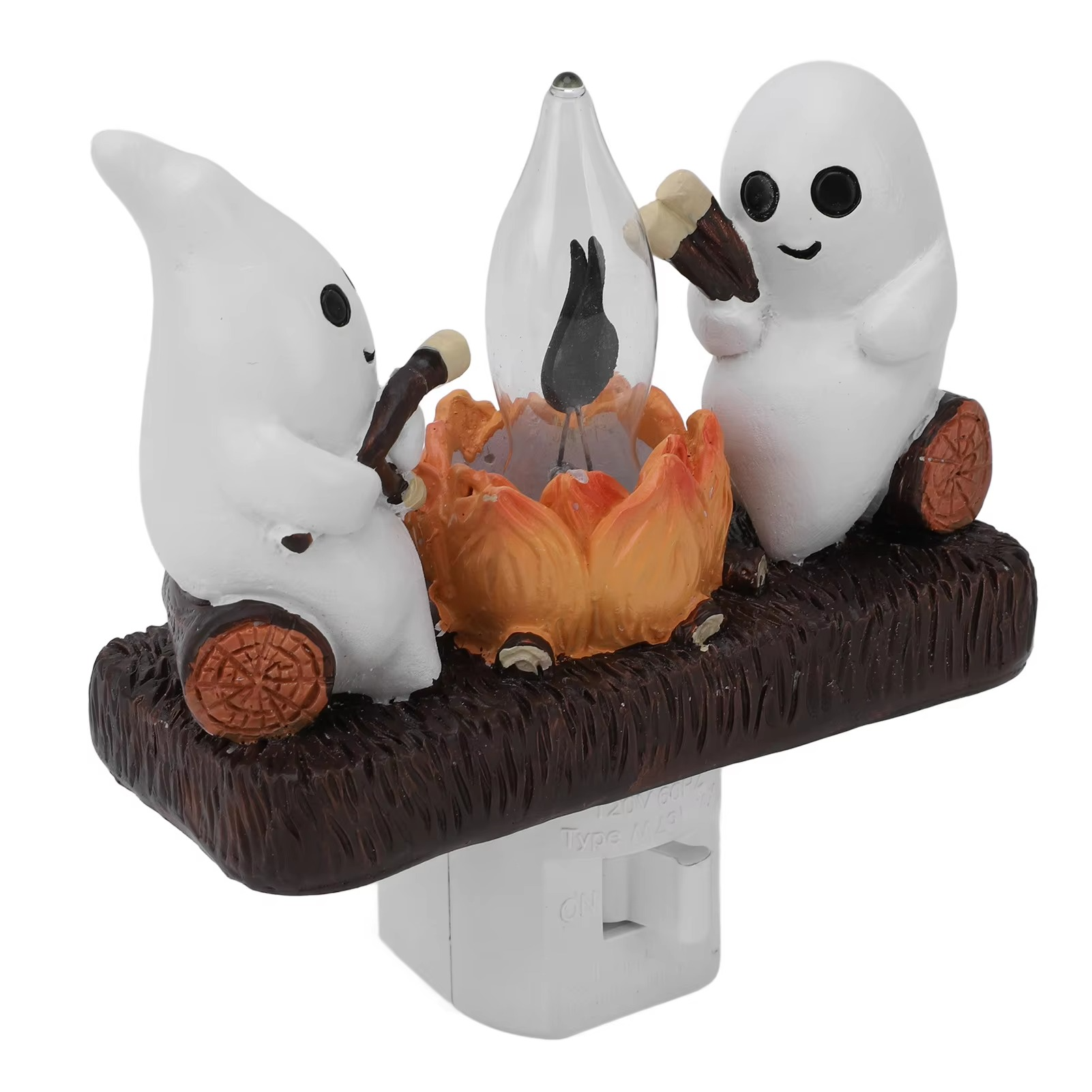 Ghostly Campfire Night Light