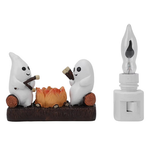 Ghostly Campfire Night Light