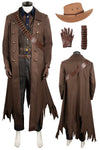 Zombie Cowboy Gunslinger Costume Set 9PCS (Size S-2XL)