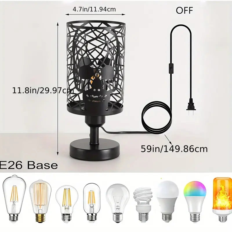 Skull Projection Table Lamp