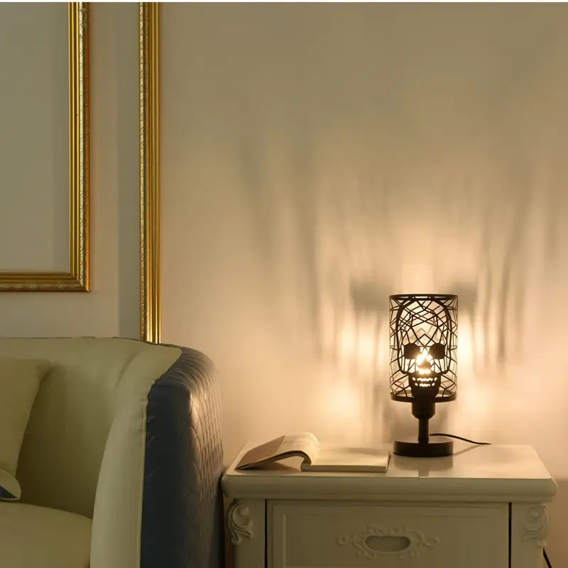 Skull Projection Table Lamp