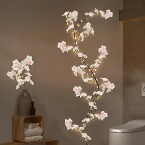 Cherry Blossom Fairy Light Garland 180cm USB Powered