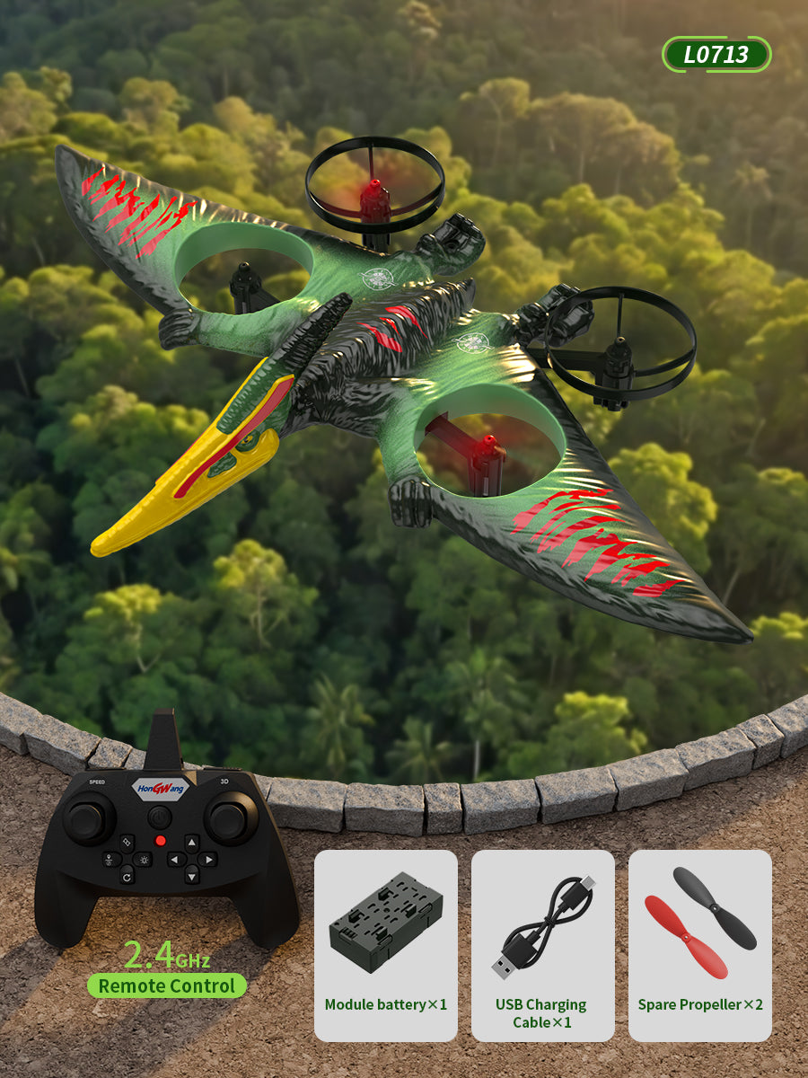 Flying Dragon Dinosaur RC Stunt UFO Drone (2 Colors)