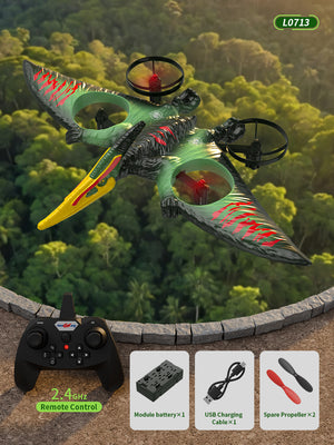 Flying Dragon Dinosaur RC Stunt UFO Drone (2 Colors)