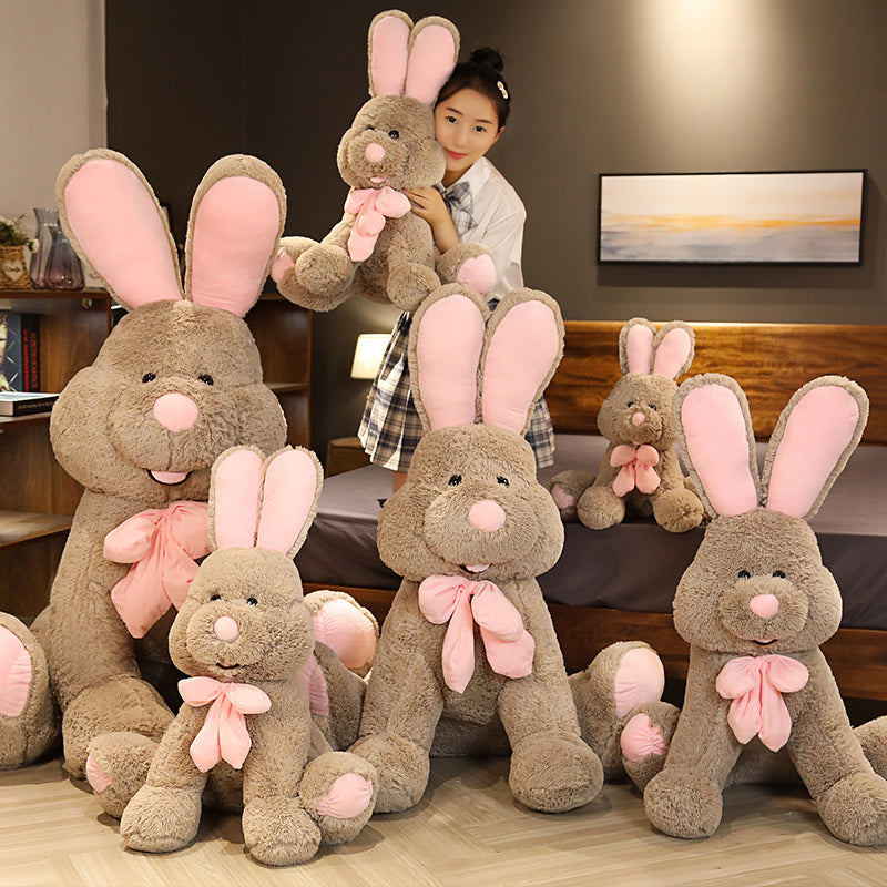 Valentines Giant Bunny Rabbit Pillow Plush Stuffed Animal (2 Colors) 50CM-100CM