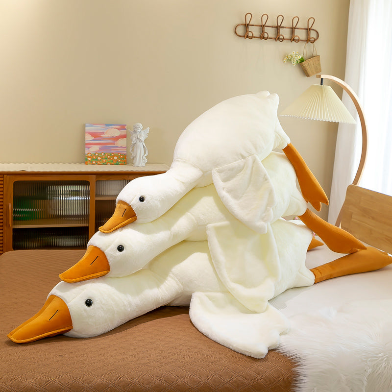 Giant White Goose Stuffed Pillow Animal Plush (50cm-155cm)