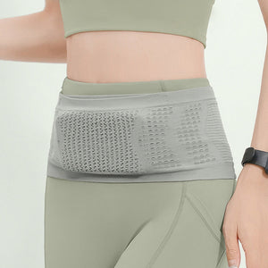 Running Belt Pocket Gray