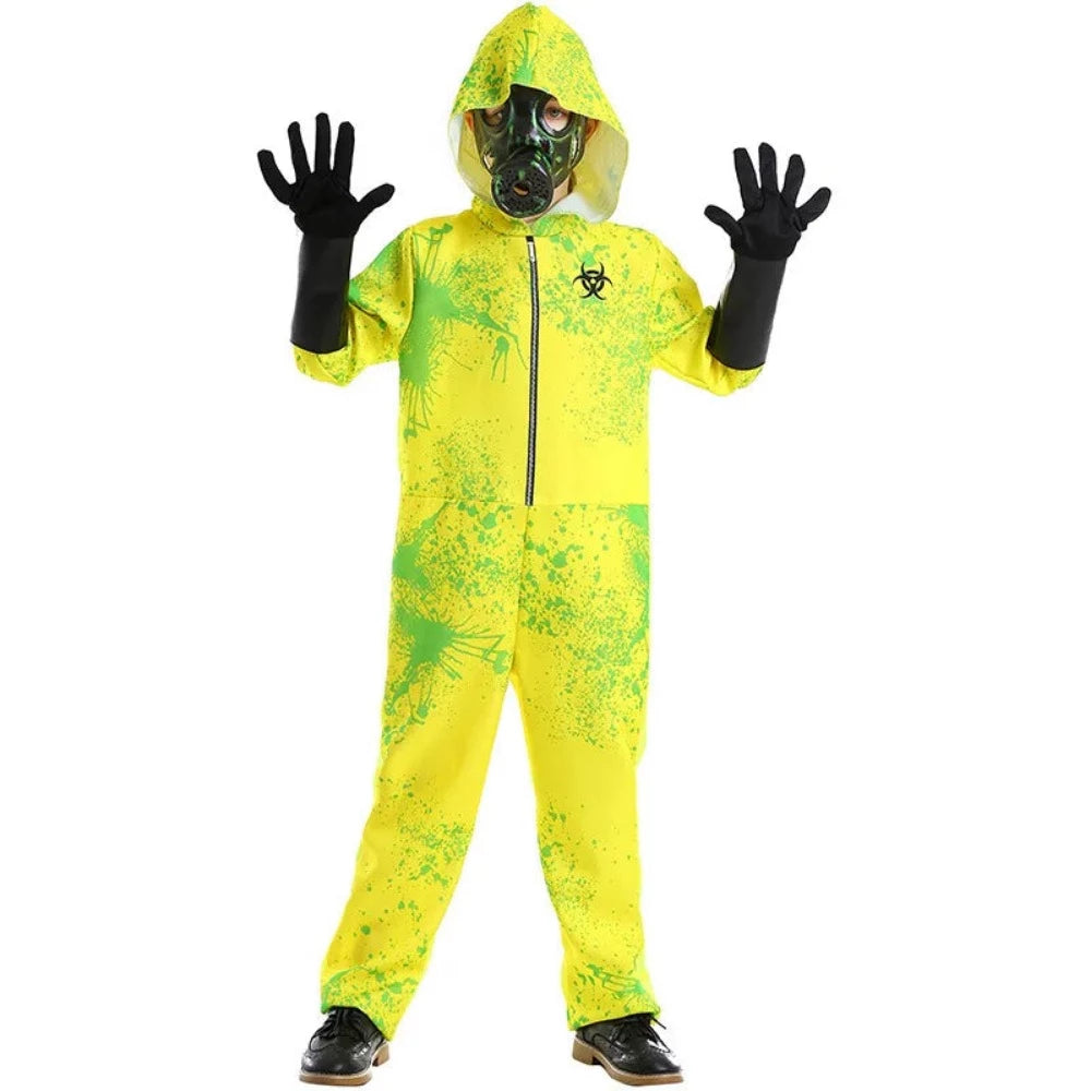 Hazmat Heroine Lab Costume Suit (2 Colors) S-XL Adult-Child