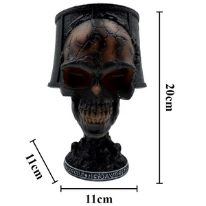 Inferno Skull Lamp USB Powered