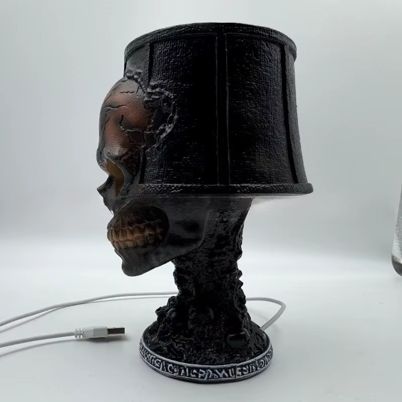Inferno Skull Lamp USB Powered