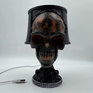 Inferno Skull Lamp USB Powered