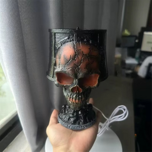 Inferno Skull Lamp USB Powered