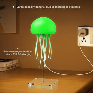 LED Dancing Jellyfish RGB Mood Night Light Lamp