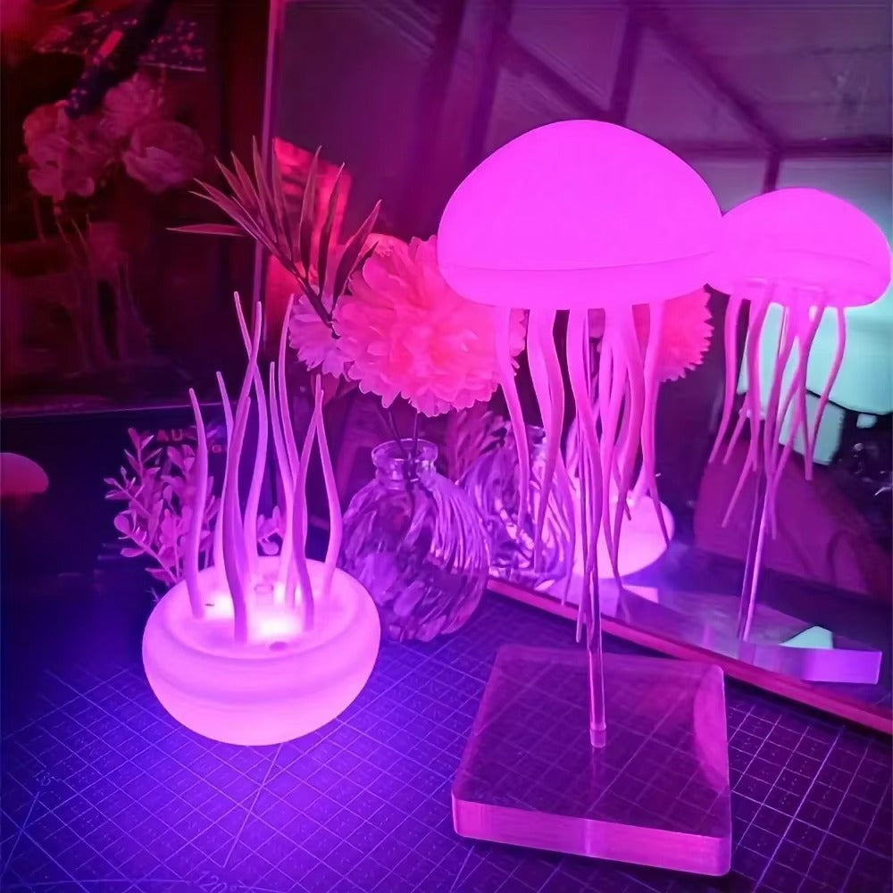 LED Dancing Jellyfish RGB Mood Night Light Lamp
