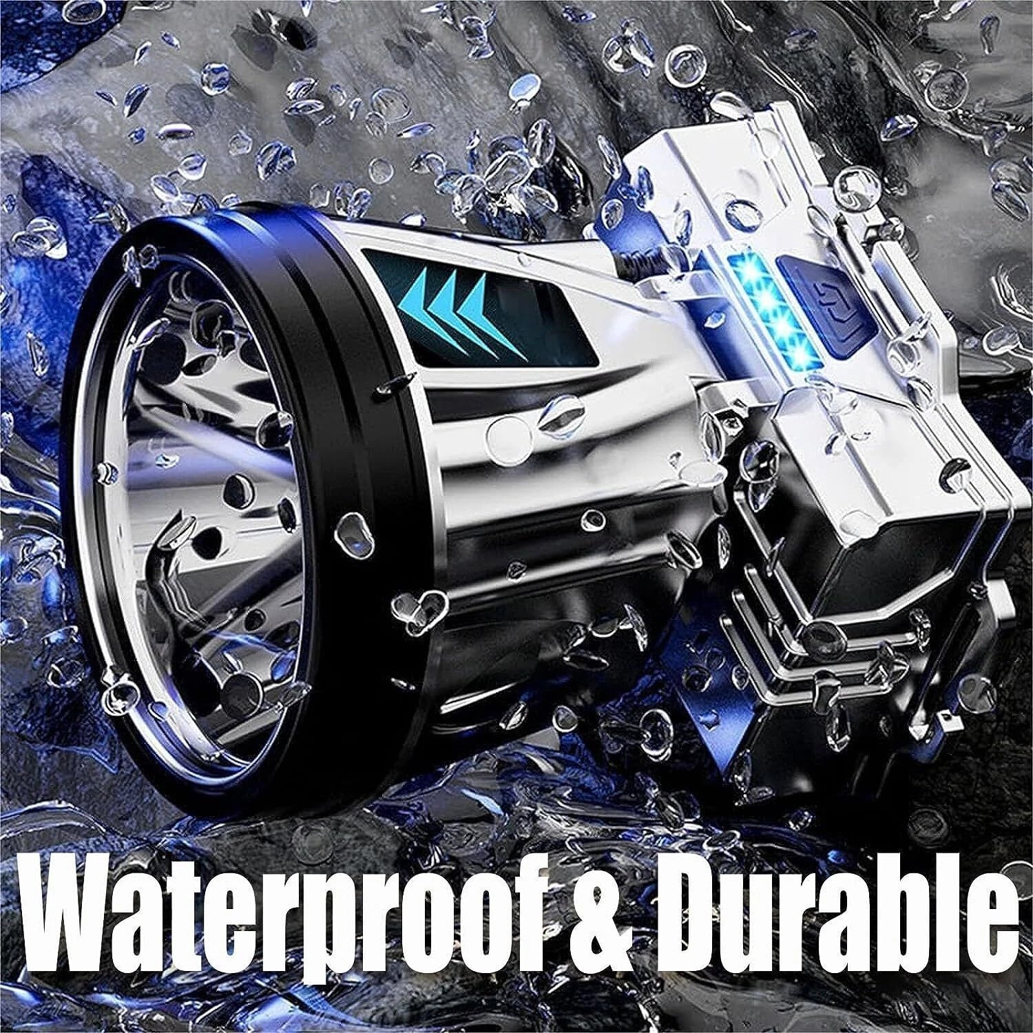 Extremely Bright Rechargeable Headlamp 1200mAh Waterproof