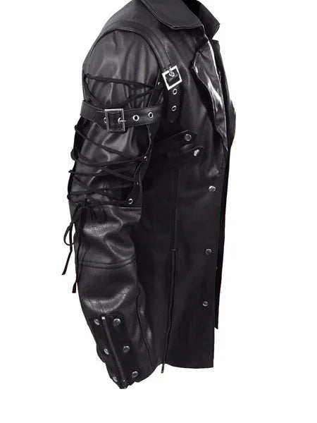 Biker PU Leather Jacket (2 Colors) S-5XL