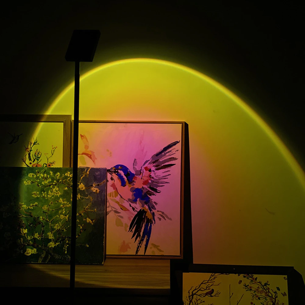 Sunset Projection Lamp with Tripod (9 Styles) USB Powered