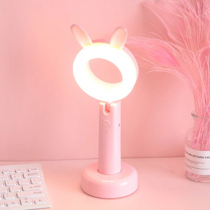 Kawaii Bunny Rabbit or Bear Photography Selfie Ring Light USB Rechargeable