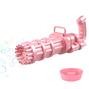 Upgraded 15 Hole Gatling Bubble Gun (3 Colors)