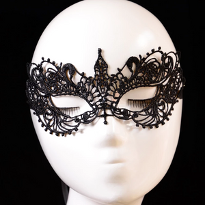 Black Lace Masquerade Mask